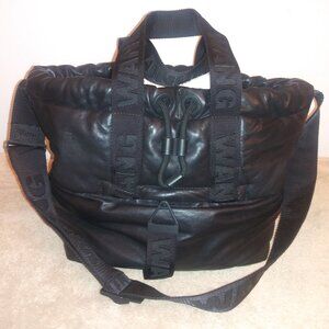 Alexander Wang x H&M Leather Duffle Tote Travel Bag